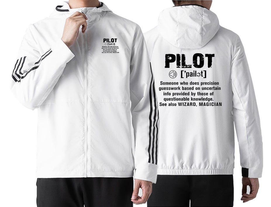 Pilot [Noun] Designed Sport Style Jackets