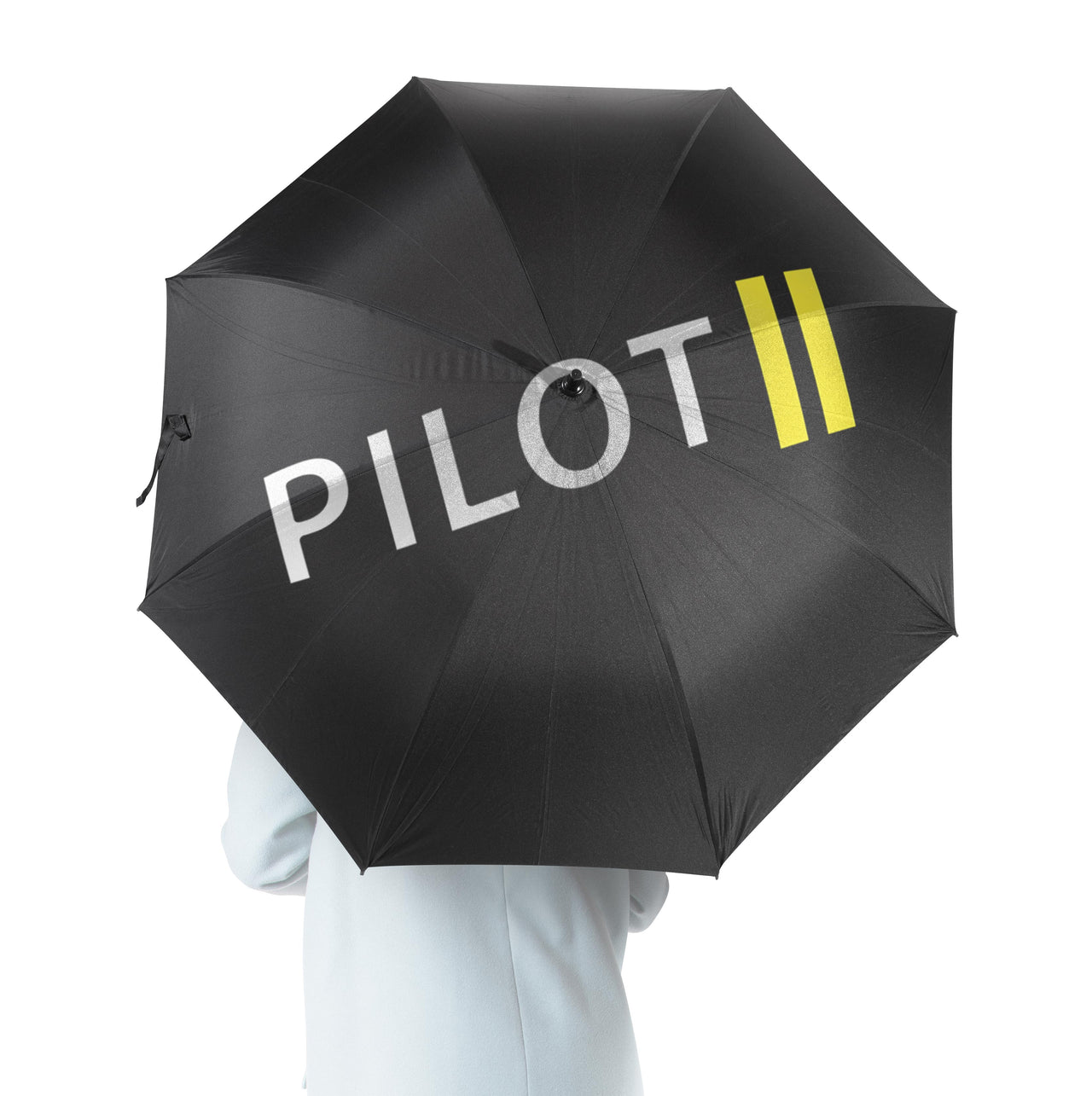 Pilot & Stripes (2 Lines) Designed Umbrella