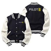 Thumbnail for Pilot & Stripes (2 Lines) Designed Baseball Style Jackets