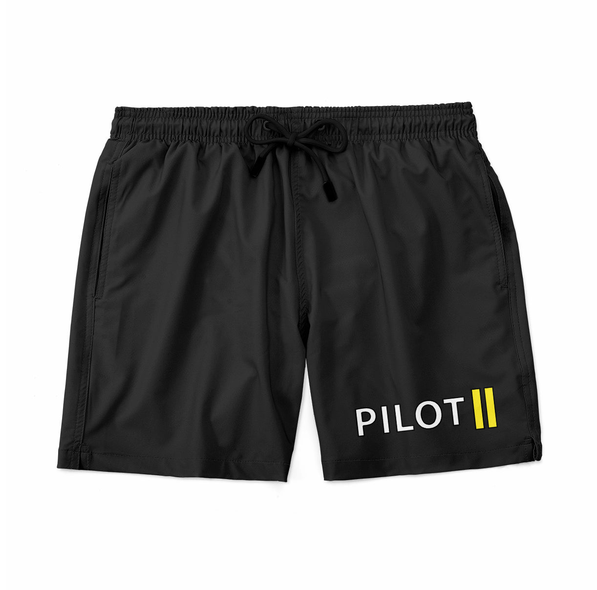 Pilot & Stripes (2 Lines) Designed Swim Trunks & Shorts