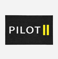 Thumbnail for Pilot & Stripes (2 Lines) Designed Door Mats
