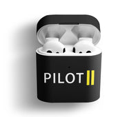 Thumbnail for Pilot & Stripes (2 Lines) Designed AirPods Cases