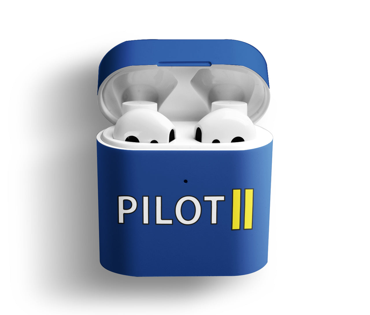 Pilot & Stripes (2 Lines) Designed AirPods Cases