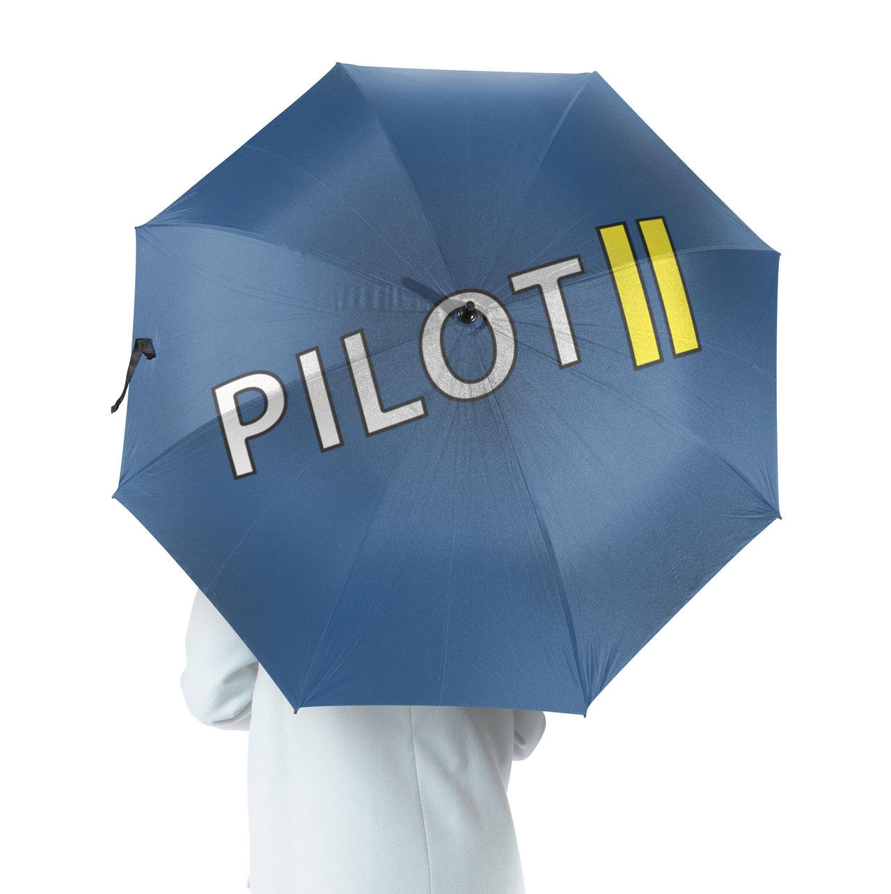 Pilot & Stripes (2 Lines) Designed Umbrella