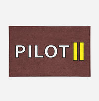 Thumbnail for Pilot & Stripes (2 Lines) Designed Door Mats