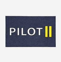 Thumbnail for Pilot & Stripes (2 Lines) Designed Door Mats