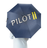 Thumbnail for Pilot & Stripes (2 Lines) Designed Umbrella