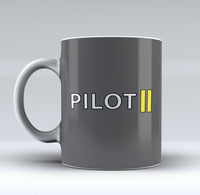 Thumbnail for Pilot & Stripes (2 Lines) Designed Mugs