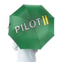 Thumbnail for Pilot & Stripes (2 Lines) Designed Umbrella