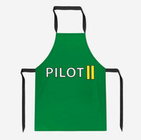 Thumbnail for Pilot & Stripes (2 Lines) Designed Kitchen Aprons