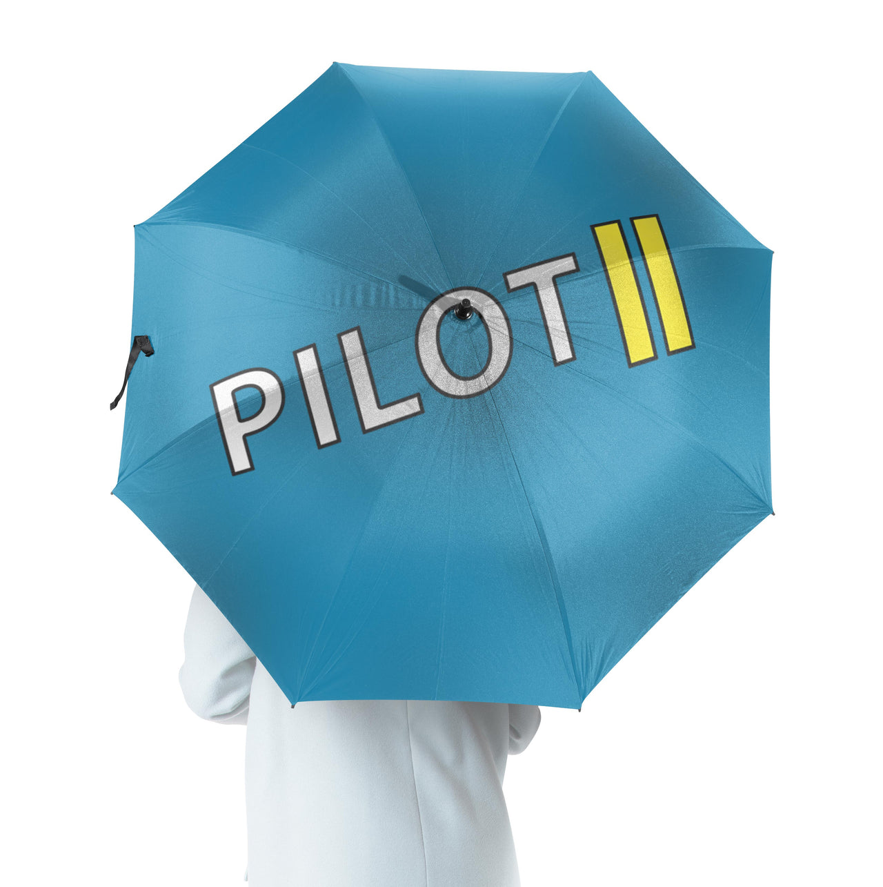 Pilot & Stripes (2 Lines) Designed Umbrella