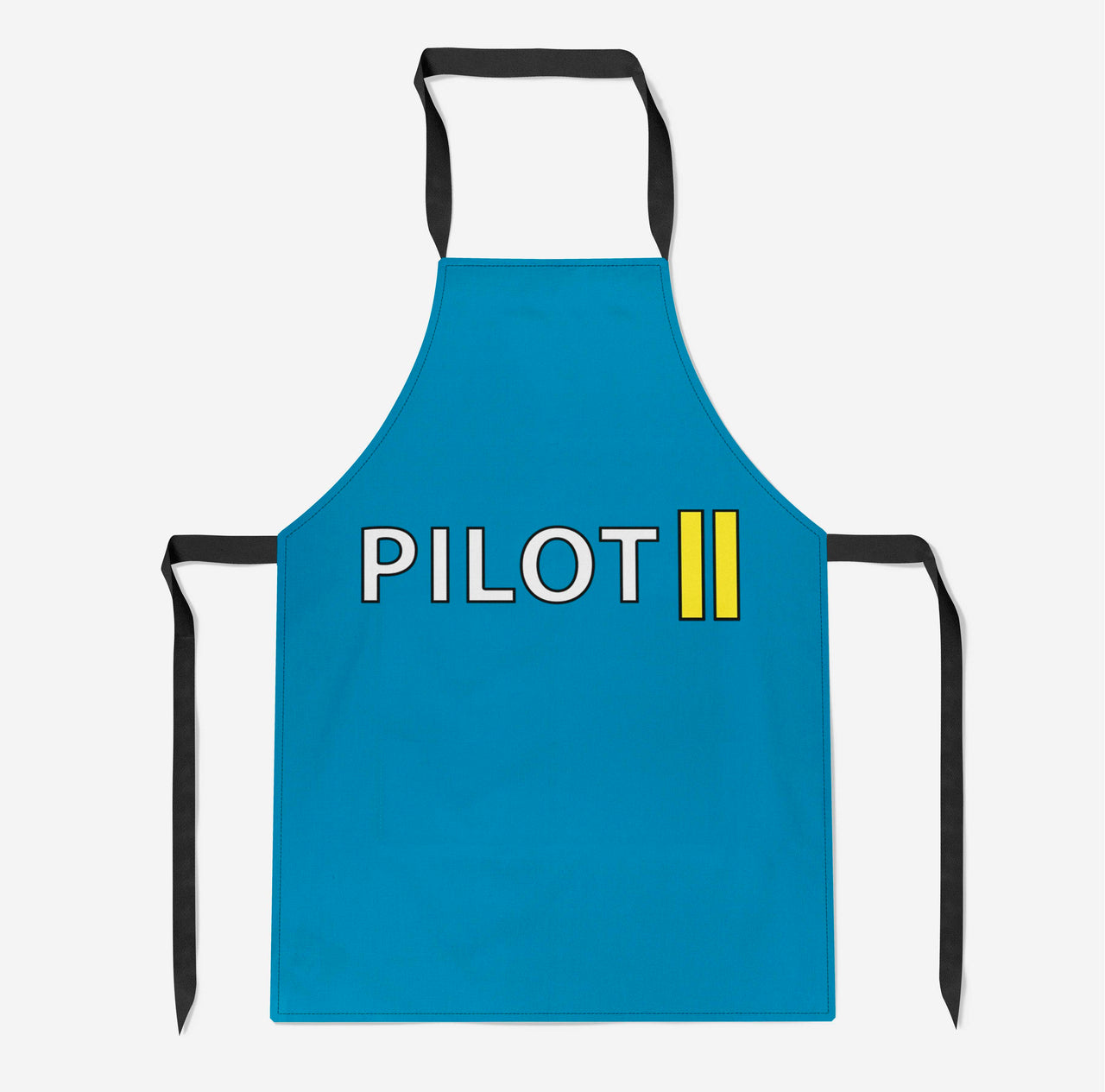Pilot & Stripes (2 Lines) Designed Kitchen Aprons