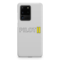 Thumbnail for Pilot & Stripes (2 Lines) Samsung A Cases