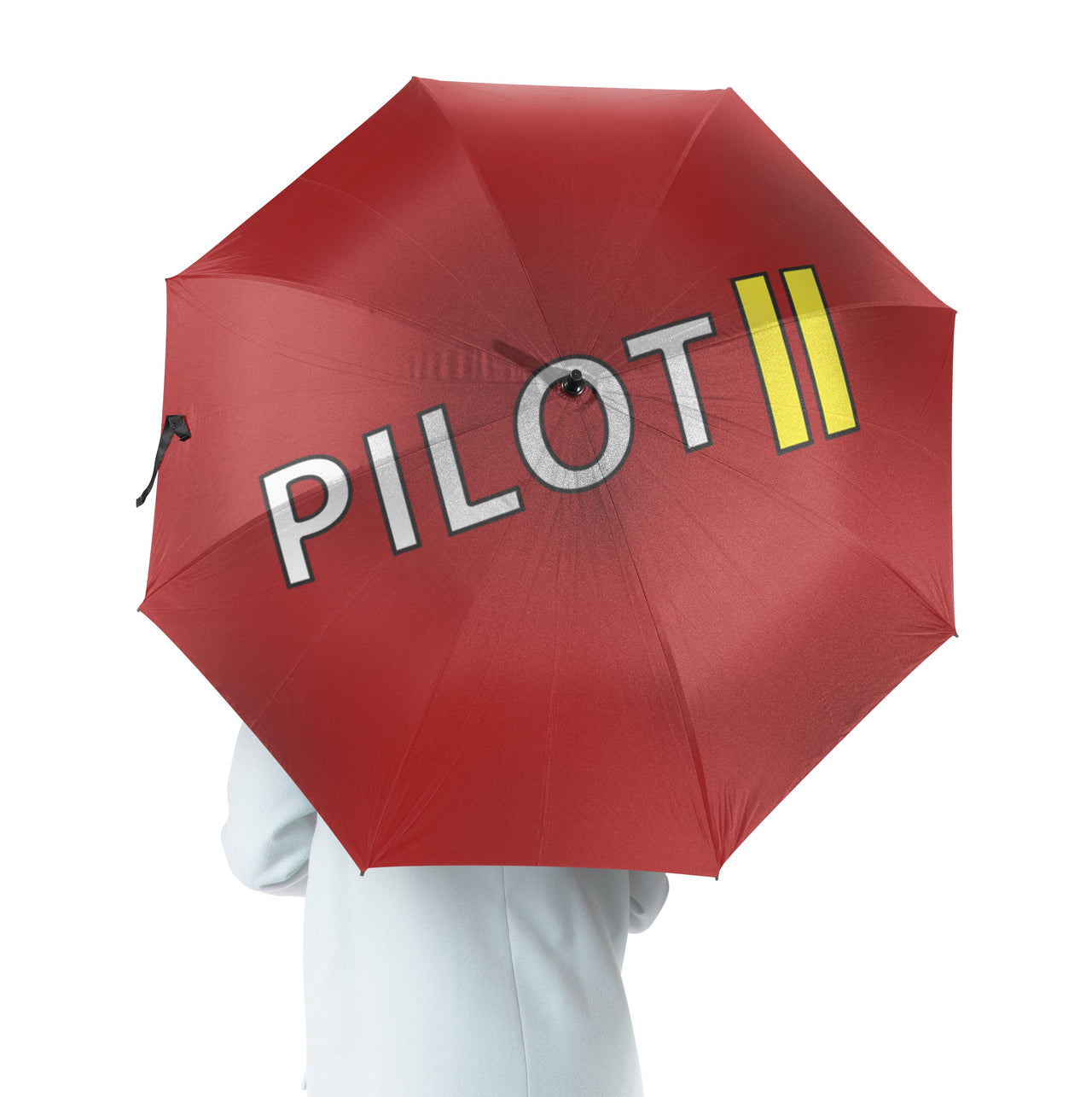 Pilot & Stripes (2 Lines) Designed Umbrella