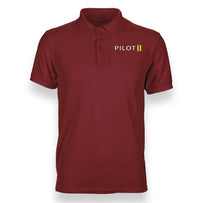Thumbnail for Pilot & Stripes (2 Lines) Designed Polo T-Shirts