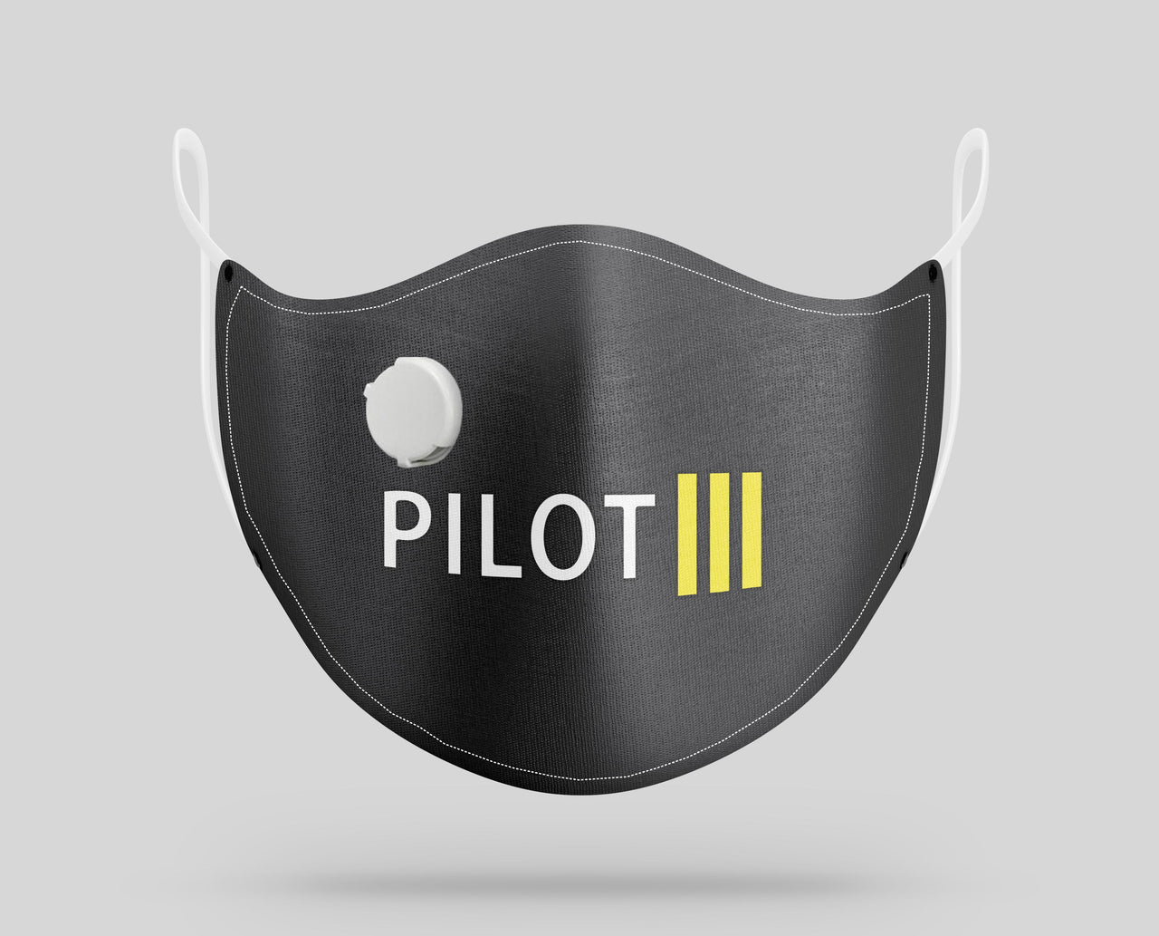 Pilot & Stripes (3 Lines) Designed Face Masks