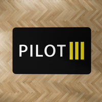 Thumbnail for Pilot & Stripes (3 Lines) Designed Carpet & Floor Mats