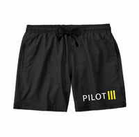 Thumbnail for Pilot & Stripes (3 Lines) Designed Swim Trunks & Shorts