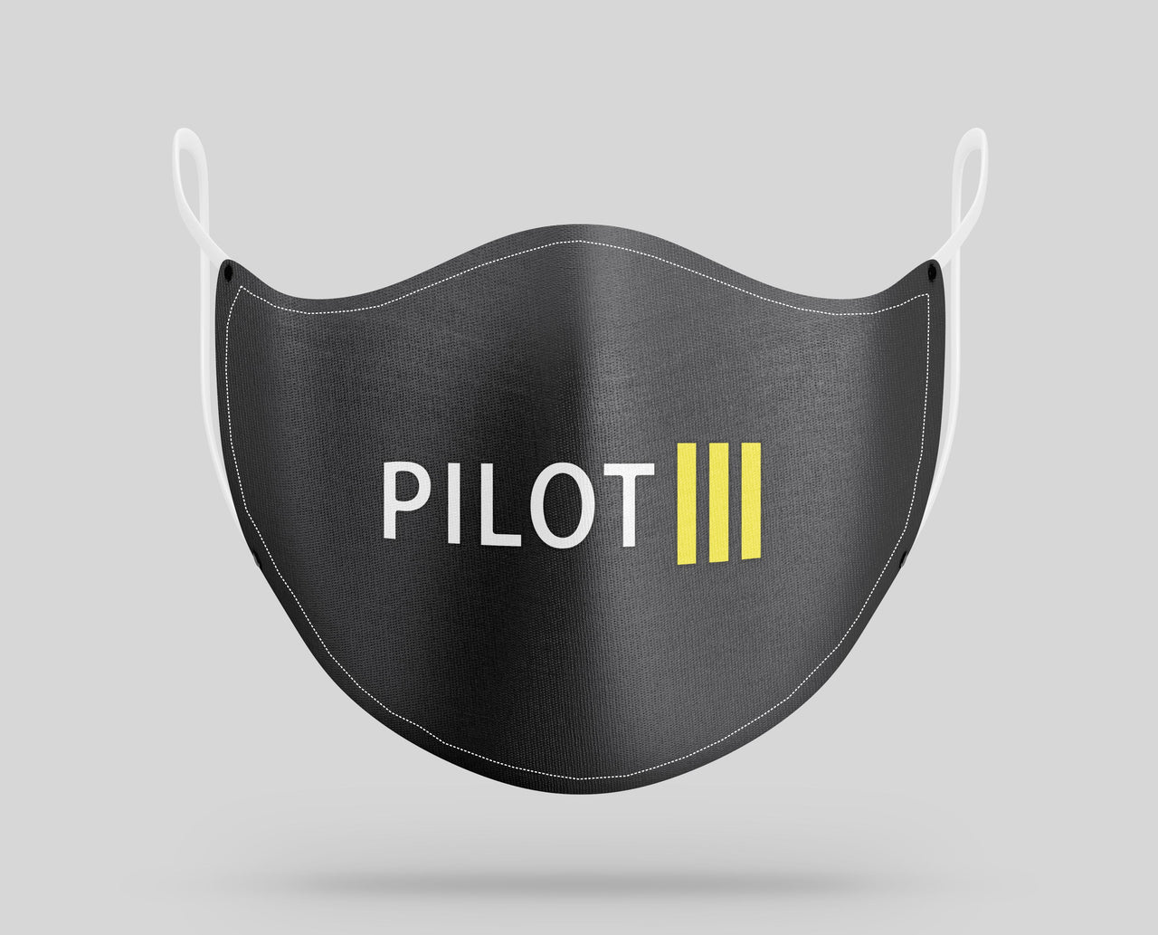 Pilot & Stripes (3 Lines) Designed Face Masks