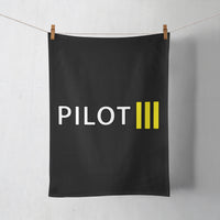 Thumbnail for Pilot & Stripes (3 Lines) Designed Towels