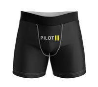 Thumbnail for Pilot & Stripes (3 Lines) Designed Men Boxers