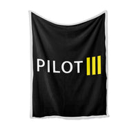Thumbnail for Pilot & Stripes (3 Lines) Designed Bed Blankets & Covers