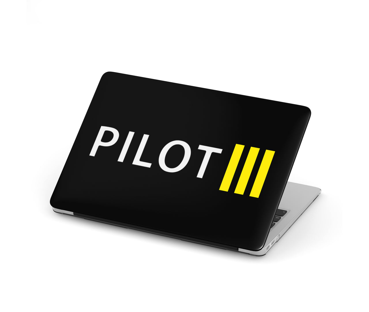 Pilot & Stripes (3 Lines) Designed Macbook Cases