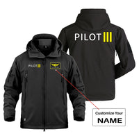 Thumbnail for Pilot & Stripes (3 Lines) Designed Military Jackets (Customizable)