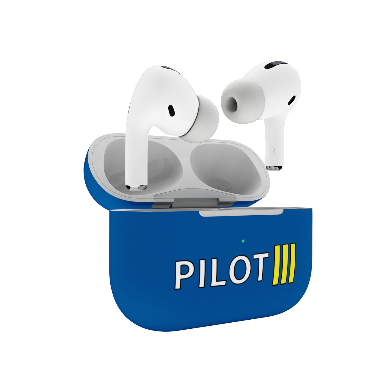 Pilot & Stripes (3 Lines) Designed AirPods  Cases