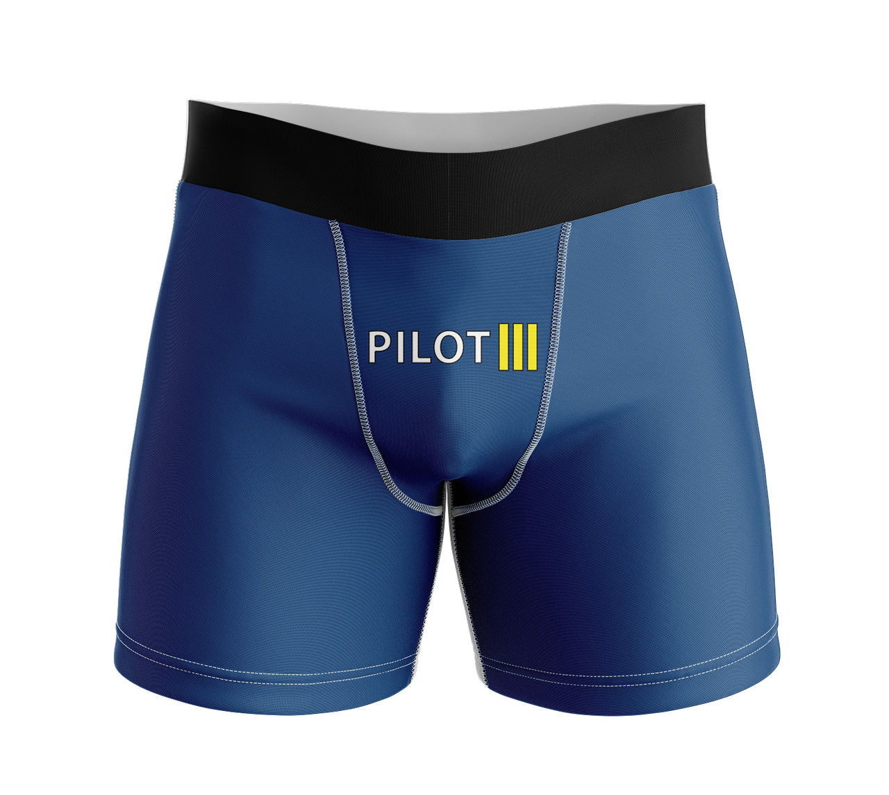 Pilot & Stripes (3 Lines) Designed Men Boxers