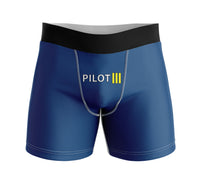 Thumbnail for Pilot & Stripes (3 Lines) Designed Men Boxers
