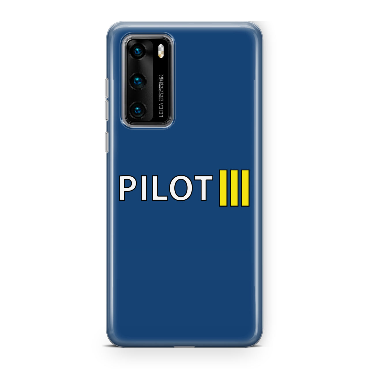 Pilot & Stripes (3 Lines) Designed Huawei Cases