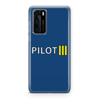 Thumbnail for Pilot & Stripes (3 Lines) Designed Huawei Cases