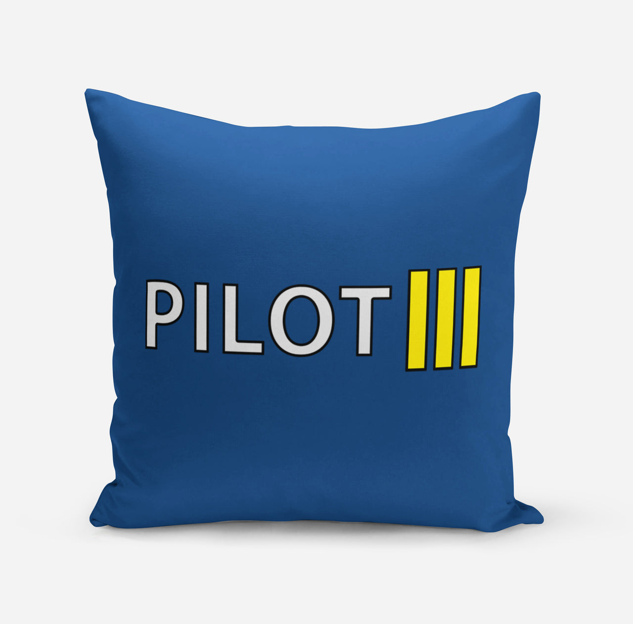 Pilot & Stripes (3 Lines) Designed Pillows