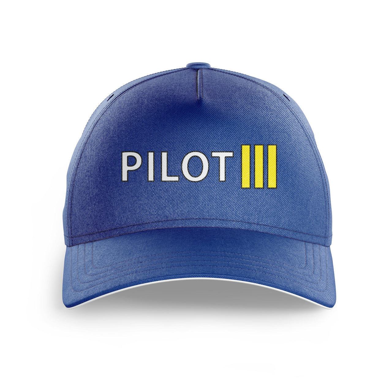 Pilot & Stripes (3 Lines) Printed Hats
