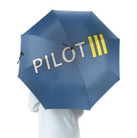 Thumbnail for Pilot & Stripes (3 Lines) Designed Umbrella