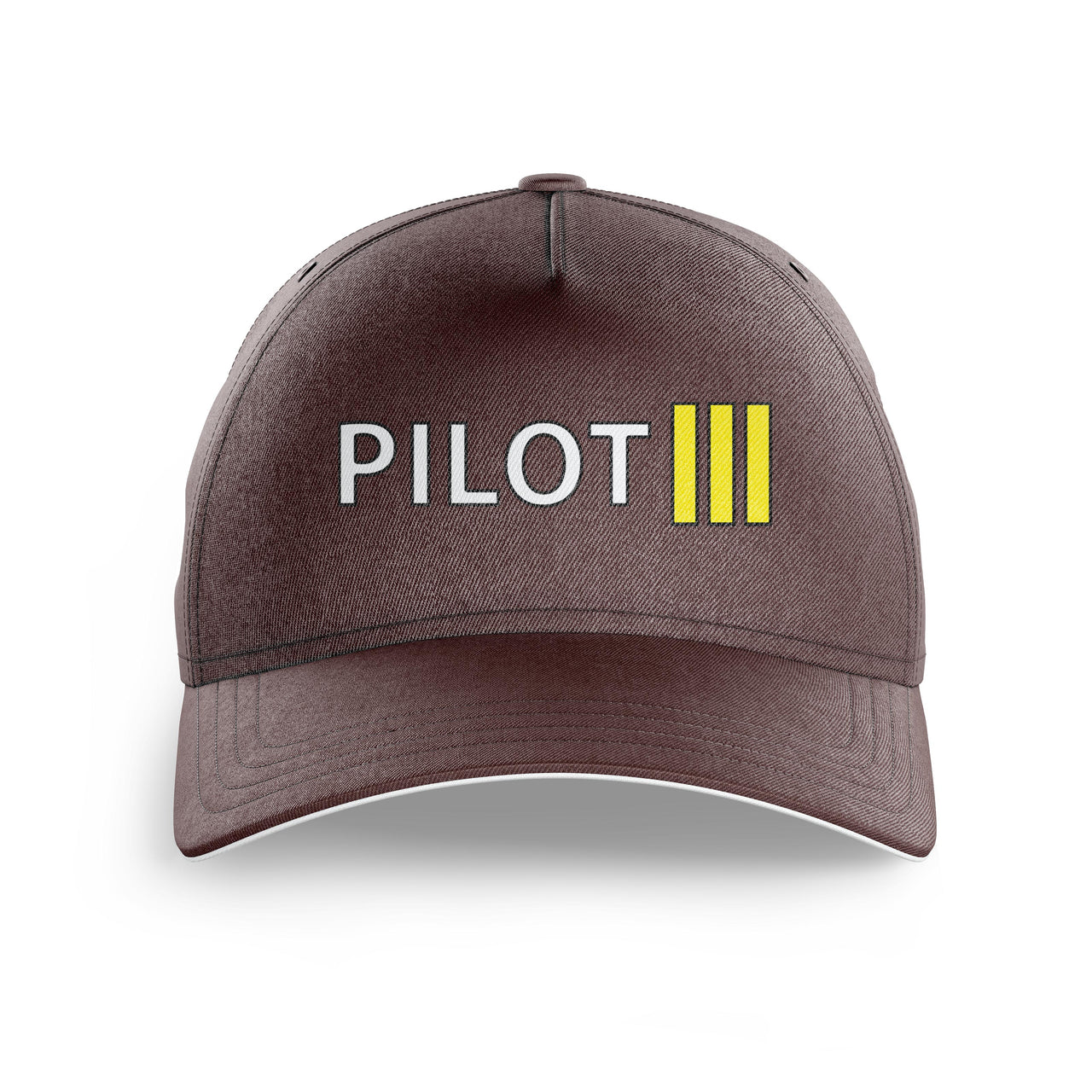 Pilot & Stripes (3 Lines) Printed Hats