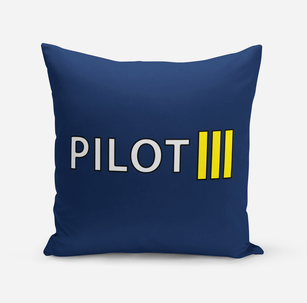 Pilot & Stripes (3 Lines) Designed Pillows