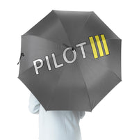 Thumbnail for Pilot & Stripes (3 Lines) Designed Umbrella