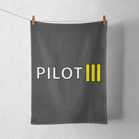 Thumbnail for Pilot & Stripes (3 Lines) Designed Towels