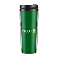 Thumbnail for Pilot & Stripes (3 Lines) Designed Travel Mugs