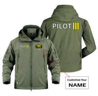 Thumbnail for Pilot & Stripes (3 Lines) Designed Military Jackets (Customizable)