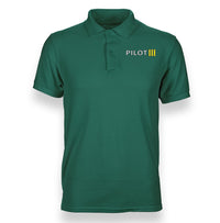 Thumbnail for Pilot & Stripes (3 Lines) Designed Polo T-Shirts