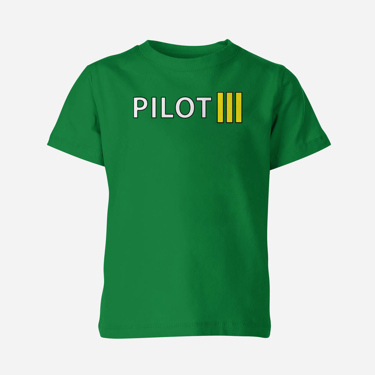 Pilot & Stripes (3 Lines) Designed Children T-Shirts