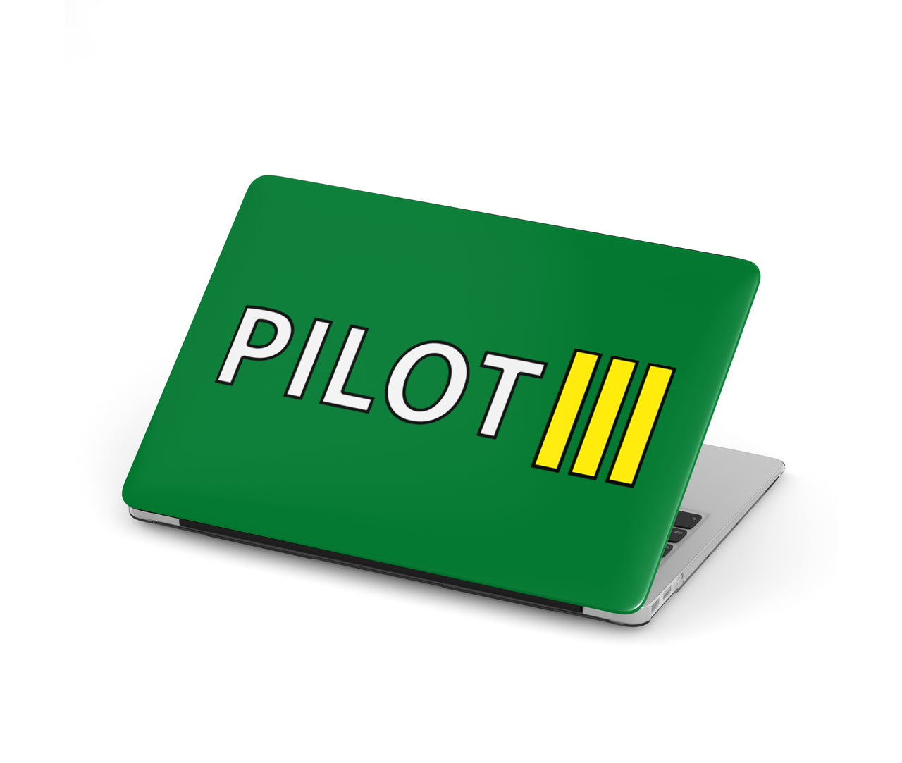 Pilot & Stripes (3 Lines) Designed Macbook Cases