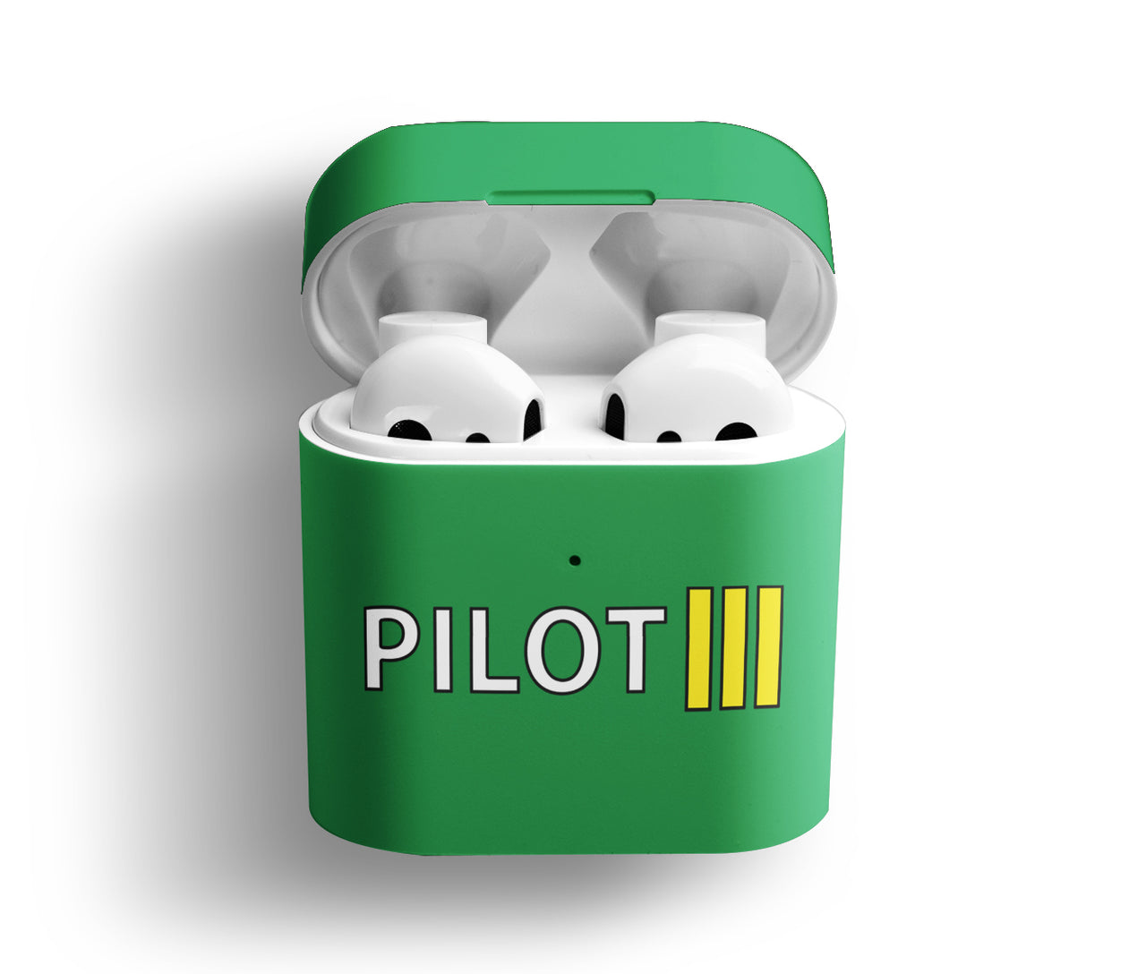 Pilot & Stripes (3 Lines) Designed AirPods  Cases