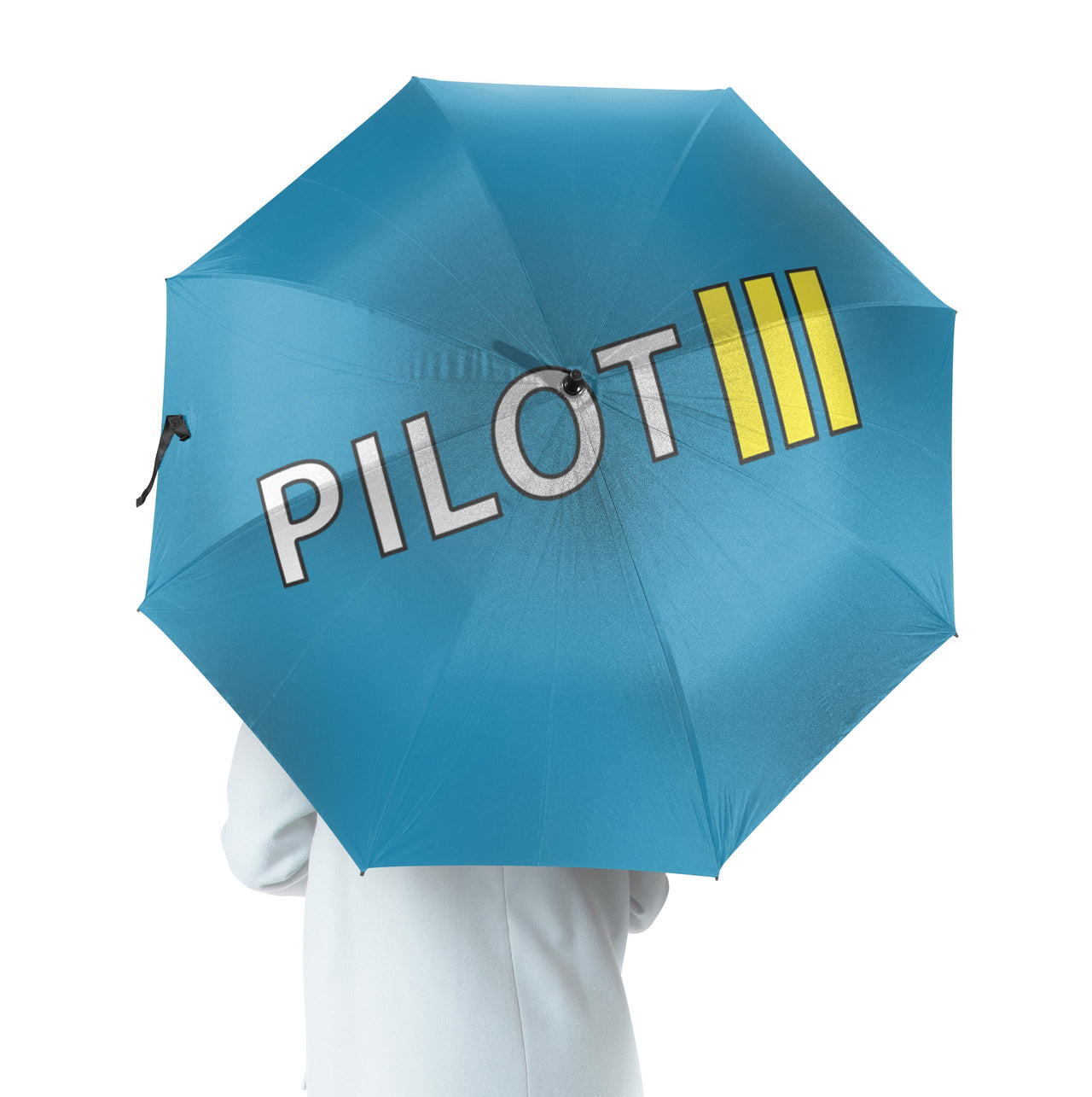Pilot & Stripes (3 Lines) Designed Umbrella
