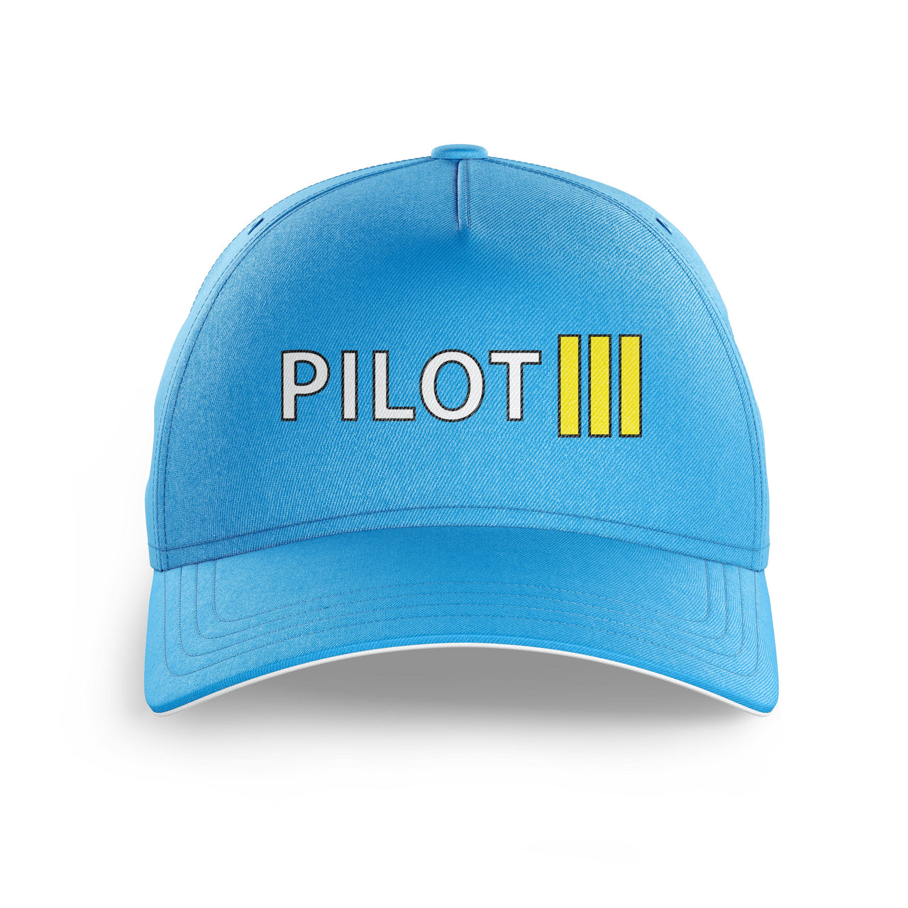 Pilot & Stripes (3 Lines) Printed Hats