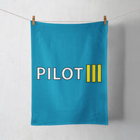 Thumbnail for Pilot & Stripes (3 Lines) Designed Towels