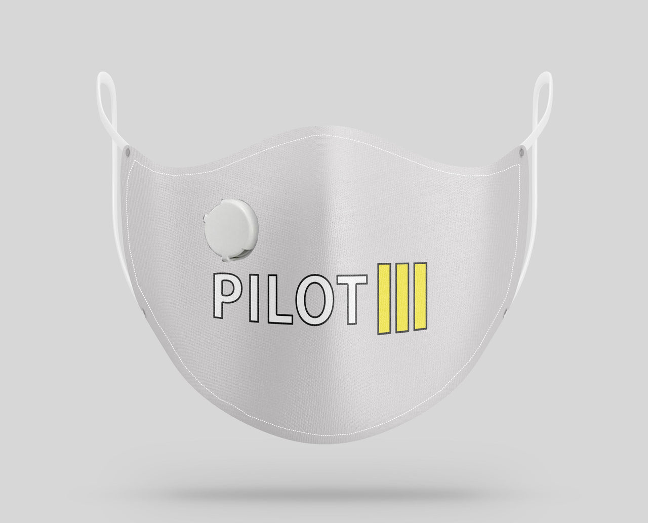 Pilot & Stripes (3 Lines) Designed Face Masks